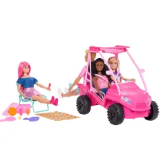 Barbie Mysteries: Detectivii plajei vehicul de plajă - Mattel imaginea 3