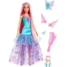 Barbie: O atingere de magie Zână Eroină - Malibu - Mattel imaginea 2