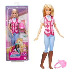 Barbie: Păpușa Malibu călăreață - Mattel imaginea 2