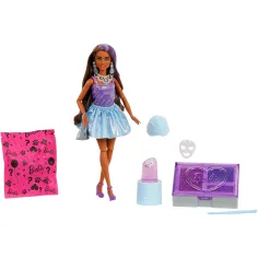 Barbie: Păpușă surpriză Party Reveal cu păr șaten - Mattel imaginea 4