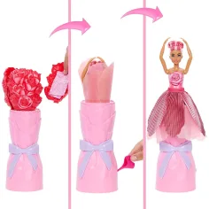 Barbie Reveal: Păpușă surpriză Magia Florilor - Trandafir - Mattel imaginea 3