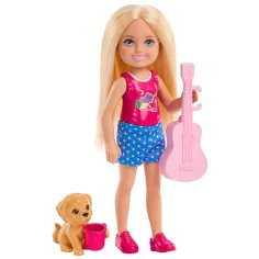 Barbie: Set de joacă „Petrecere la grătar” cu păpușa Chelsea - Mattel imaginea 2
