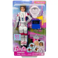 Barbie: Set de joc pentru cariera de 65 de ani - Păpușă astronaut cu accesorii - Mattel