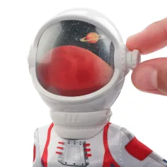 Barbie: Set de joc pentru cariera de 65 de ani - Păpușă astronaut cu accesorii - Mattel imaginea 5