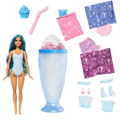 Barbie: Slime reveal shaker parfumat - Albastru - Mattel imaginea 2
