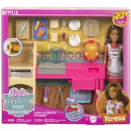 Barbie și Teresa: Set de joacă Bucătăria de vis - Mattel