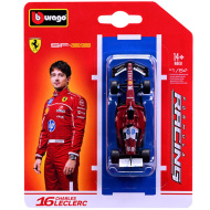 Bburago: Ferrari SF-25 mașină de curse F1 (2025) model auto din metal 1/64 (Charles Leclerc #16)