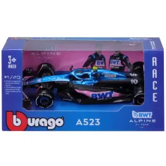 Bburago: Model auto din metal Alpine A523 F1 la scară 1/43 imaginea 4