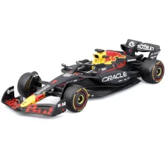 Bburago: Red Bull RB21 mașină de curse F1, model auto metalic 1/43 (Max Verstappen #1) imaginea 2