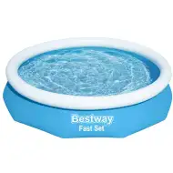 Bestway: Piscină Fast Set cu margine gonflabilă 305x66cm