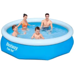 Bestway: Piscină Fast Set cu margine gonflabilă 305x66cm imaginea 2