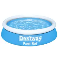 Bestway: Piscină cu inel suplu gonflabil Fast Set, 183x51cm