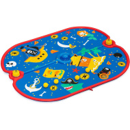 Bestway: Piscină pentru bălăcit cu pulverizator de apă, tematică pirați, 170x140 cm