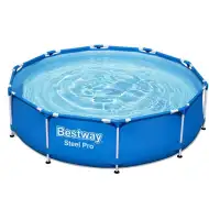 Bestway: Piscină rotundă cu cadru metalic Steel Pro 305x76 cm
