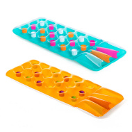 Bestway: Saltea gonflabilă colorată cu suport pentru pahare, în diverse culori, 1 buc. 173x64x16 cm