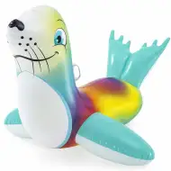 Bestway: Saltea gonflabilă în formă de focă pentru călărit 157x114 cm