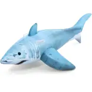 Bestway: Saltea gonflabilă în formă de rechin, realistă, de 183 cm.