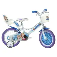 Bicicletă Dino Bikes cu model Reginei Zăpezii, mărimea 12