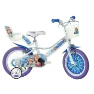 Bicicletă Dino Bikes mărimea 16 cu model Regina Zăpezii