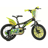 Bicicletă pentru copii „Dinosaur Adventure” cu dinozauri, mărimea 14 - Dino Bikes