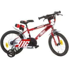 Bicicletă pentru copii Sfera, roșie, mărime 16 - Dino Bikes