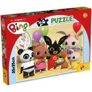 Bing și prietenii săi La mulți ani! Puzzle cu 24 de piese 35x25cm - Lisciani