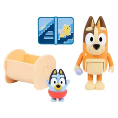 Bluey: Pachet figurine dublu - Baby Bluey și Chilli imaginea 2