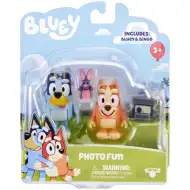Bluey: Pachet figurine dublu - Bluey și Bingo la fotografiere