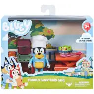 Bluey: Set de figurine pentru petrecere BBQ în grădină cu figurina Bandit