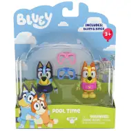 Bluey: Set de figurine pentru petrecere la piscină cu Bluey și Chilli