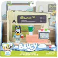 Bluey: Set de joacă magazin de sucuri cu figurina Bluey