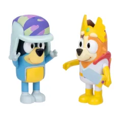 Bluey: Set figurine 2 bucăți Chilli și Bandit Basm imaginea 2