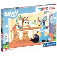 Bluey și familia sa puzzle de 104 piese - Clementoni