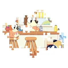 Bluey și familia sa puzzle de 104 piese - Clementoni imaginea 2