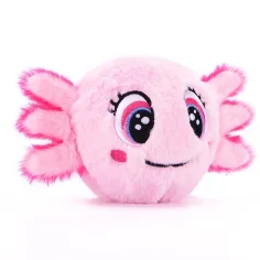 Bouncibles: Mingea de pluș săltăreață - Bubbles, axolotl roz imaginea 2