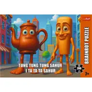 Brainrot: Tung Tung Tung Sahur I Ta Ta Ta Sahur puzzle de 200 de piese