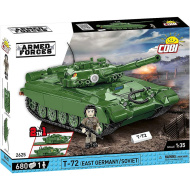 COBI: Armed Forces T-72 (Germania de Est/URSS) set de construcție pentru tanc (2625)