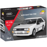 COBI: Audi Quattro 1980 set de construcție pentru mașină albă (24665)