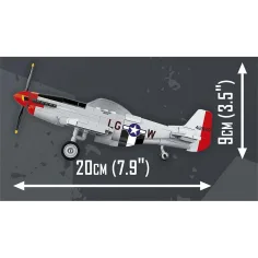 COBI: Avion de construcție Mustang P-51D „TOP GUN: Maverick” (5847) imaginea 2