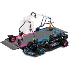 COBI: Joc de construcție BWT Alpine F1 cu boxe și mașină de curse (1685) imaginea 2