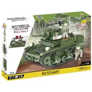 COBI: Joc de construcție tanc M3 Stuart (3129)