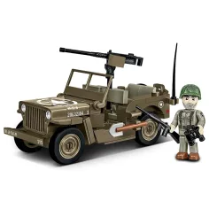 COBI: Joc de construcție tanc Willys MB (3133) imaginea 7
