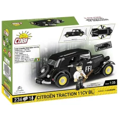 COBI: Joc de construit mașina Citroën Traction 11CV BL (2266) imaginea 4