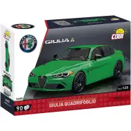 COBI: Jucărie de construcție Alfa Romeo Giulia Quadrifoglio verde (24605)