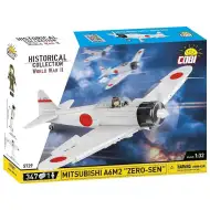 COBI: Jucărie de construcție avion Mitsubishi A6M2 Zero‑Sen (5729)