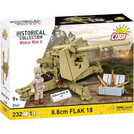 COBI: Set de construcție Al Doilea Război Mondial 8,8 cm Flak 18 (3141)