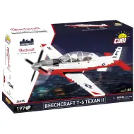 COBI: Set de construcție Beechcraft T-6 Texan II roșu-alb (26625)