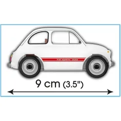 COBI: Set de construcție Fiat Abarth 595 (24524) imaginea 4