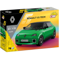 COBI: Set de construcție Renault 5 E-Tech — mașină verde (24674)
