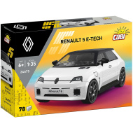 COBI: Set de construcție Renault 5 E-Tech, mașină albă (24675)